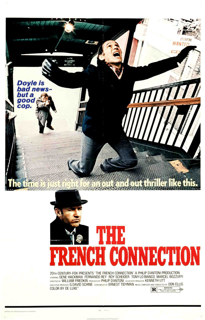 Premium The French Connection A2 Size Movie Poster