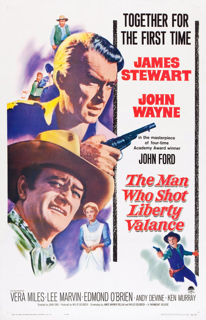 Premium The Man Who Shot Liberty Valance A2 Size Movie Poster