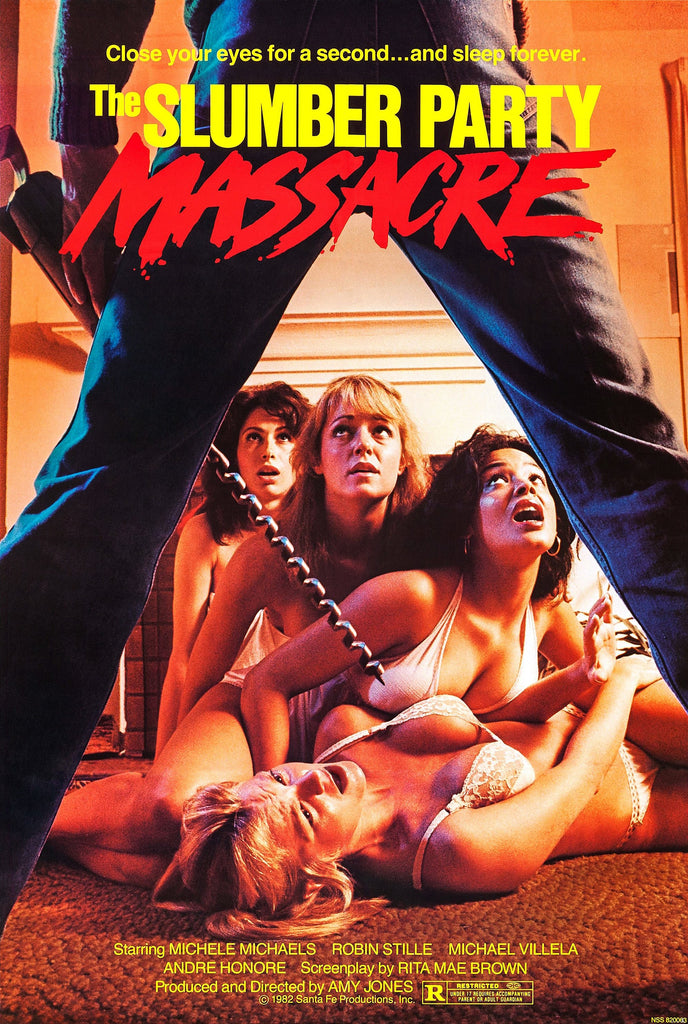 Premium Slumber party massacre A4 Size Movie Poster