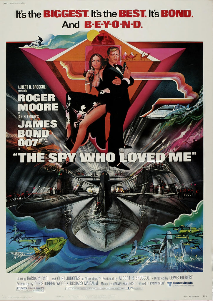 Premium The Spy Who Loved Me A2 Size Movie Poster