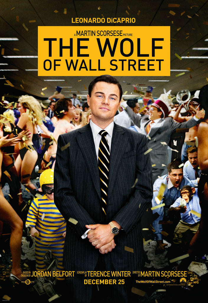 Premium The wolf of wall street A2 Size Movie Poster