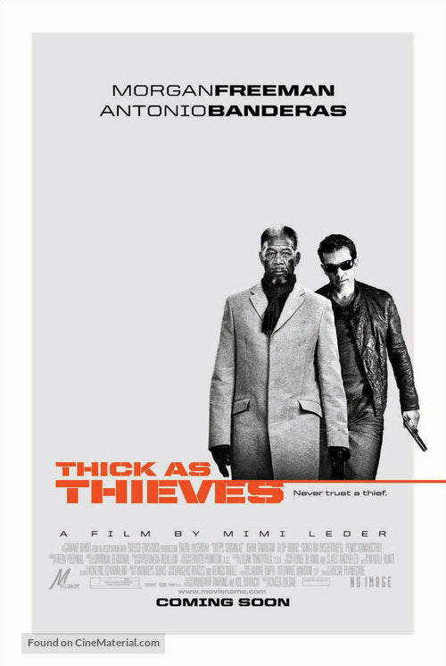 Pixie Posters Thick as Thieves Movie Poster A2 Size