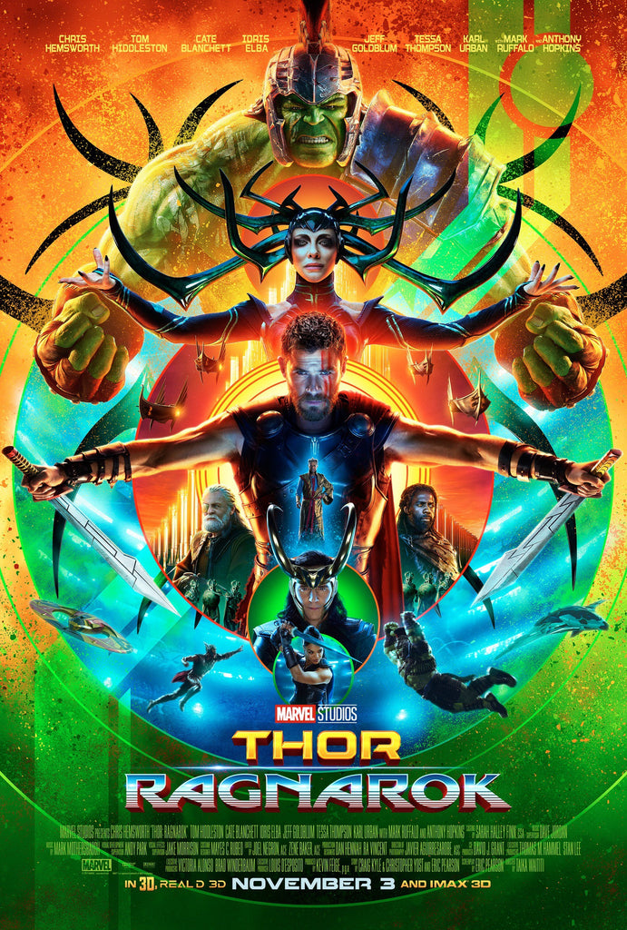 Premium Thor: Ragnarok A4 Size Movie Poster