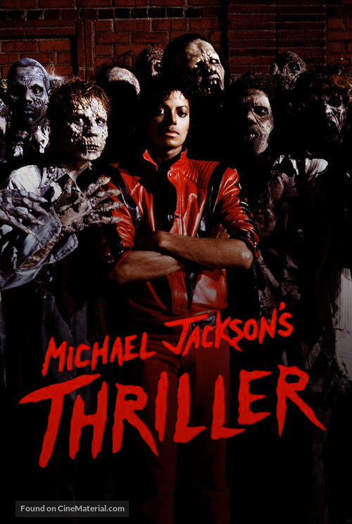 Pixie Posters Michael Jackson's Thriller Movie Poster A2 Size