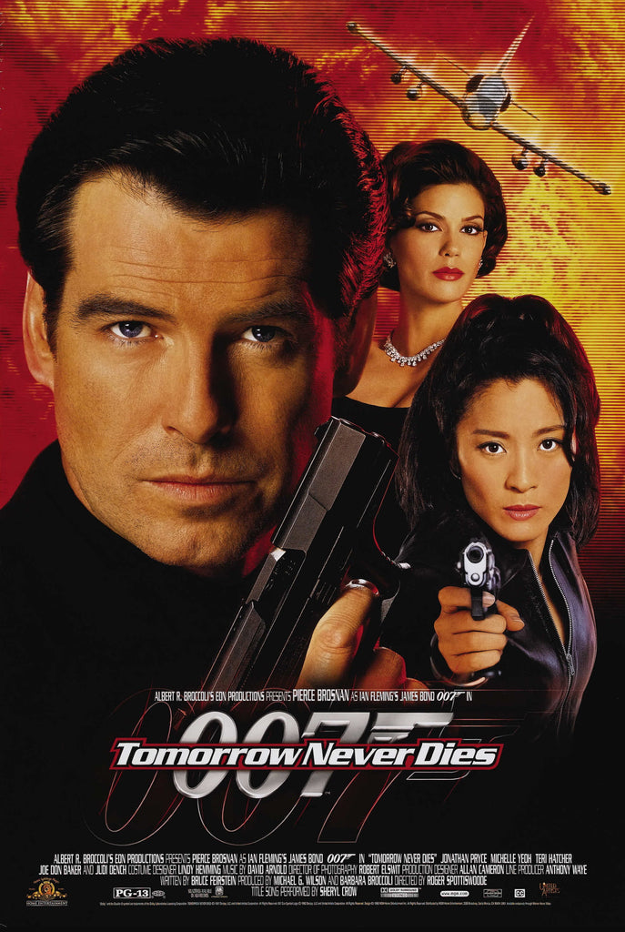Premium Tomorrow Never Dies A2 Size Movie Poster