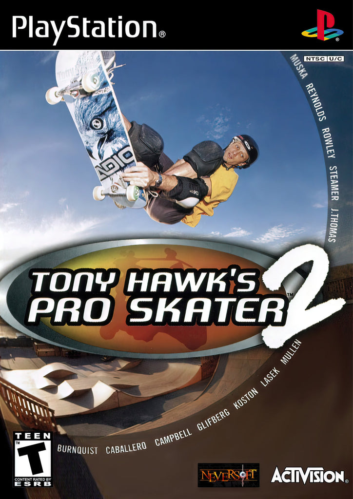 Premium 2000s Tony Hawks Pro Skater 2 A4 Size Posters