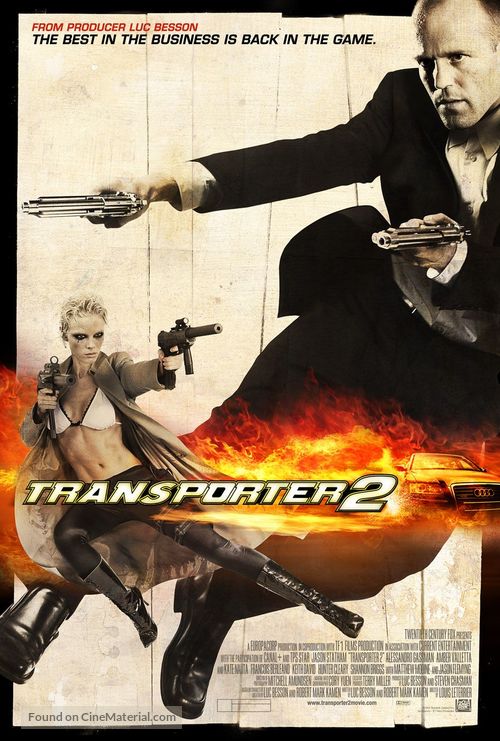Transporter 2 A2 Movie Poster-Pixie Posters