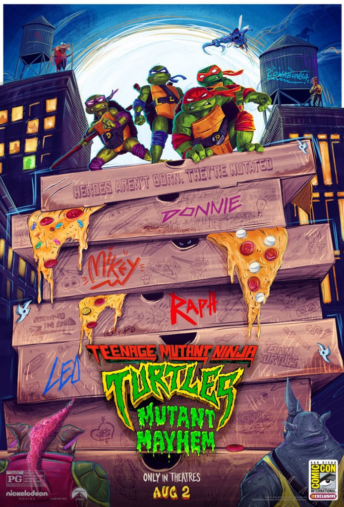 Premium Teenage Mutant Ninja Turtles Option 1  A3 Size Posters