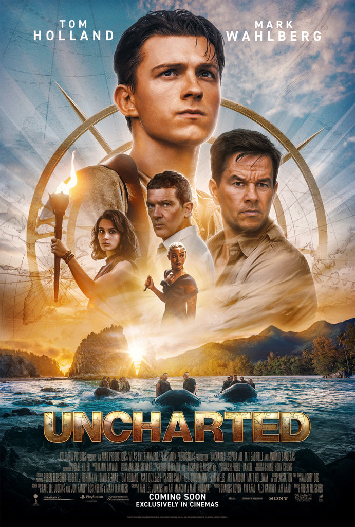 Premium Uncharted A2 Size Movie Poster