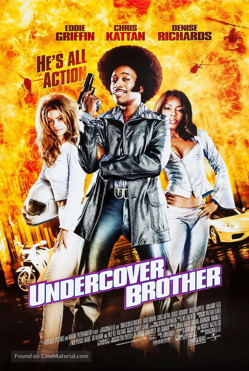 Pixie Posters Undercover Brother Movie Poster A2 Size