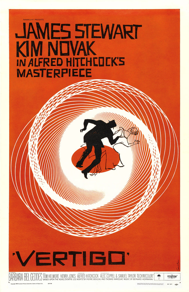 Premium Vertigo A2 Size Movie Poster