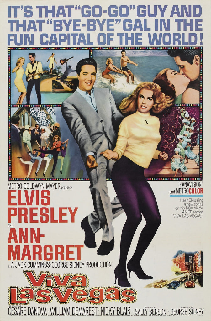 Premium Elvis Presley Viva las Vegas A2 Size Movie Poster