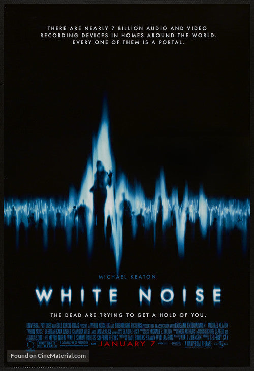 Pixie Posters White Noise Movie Poster A2 Size
