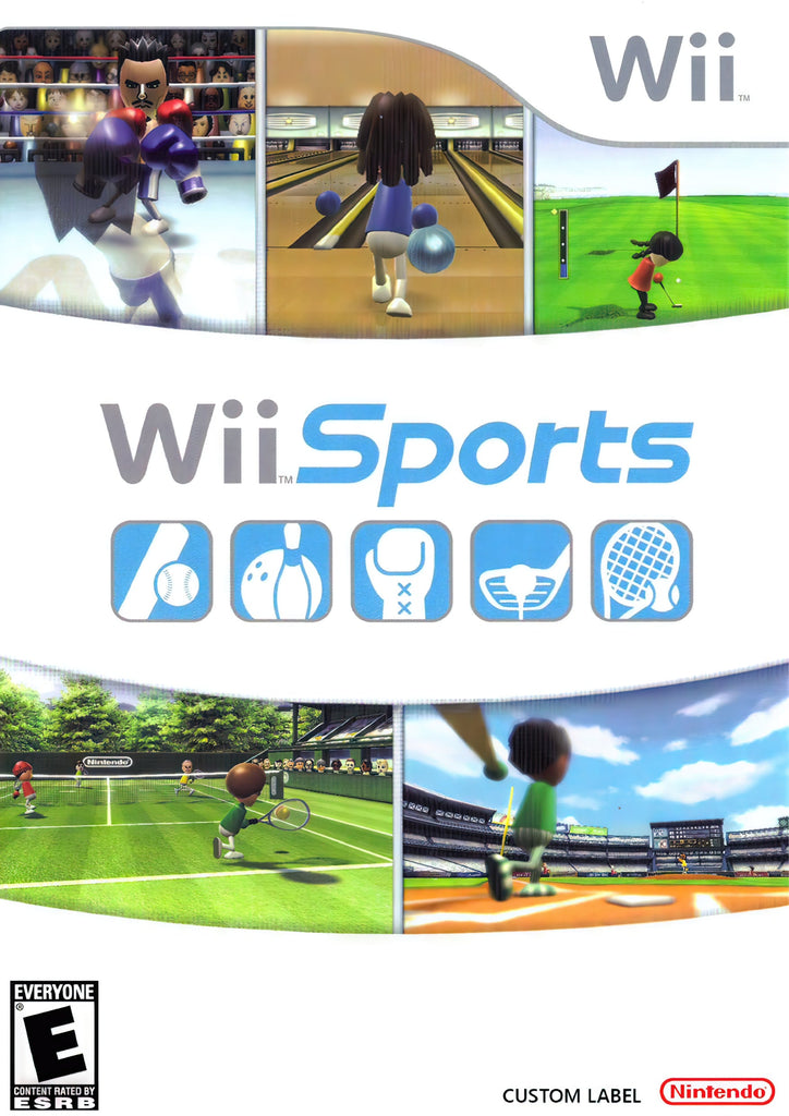 Premium 2000s Wii Sports A4 Size Posters