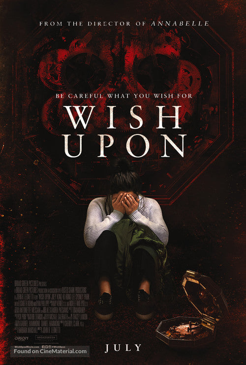 Pixie Posters Wish Upon Movie Poster A2 Size