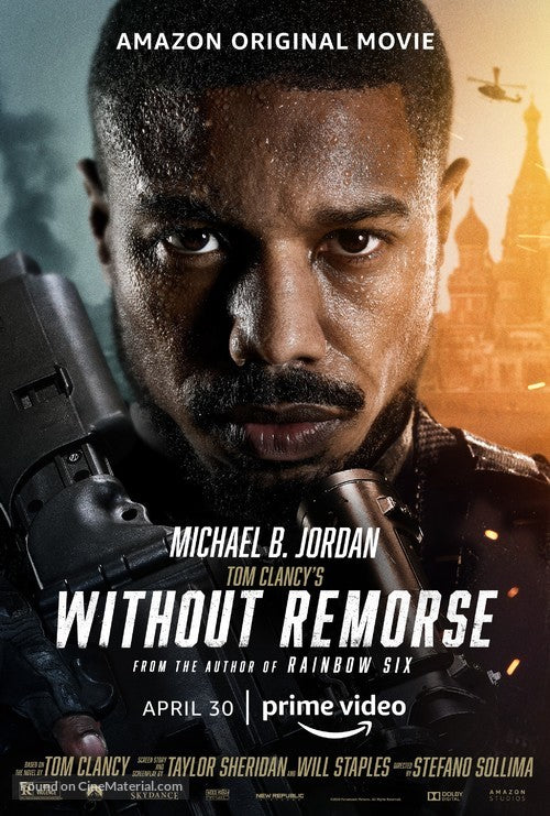 Tom Clancy's Without Remorse A2 Movie Poster-Pixie Posters