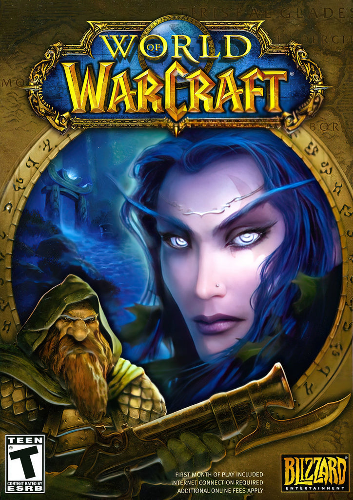 Premium 2000s World Of Warcraft A4 Size Posters