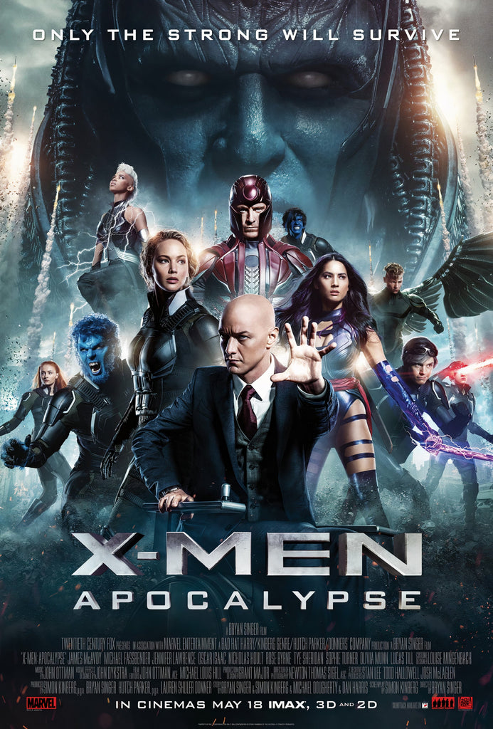 Premium X-Men: Apocalypse A4 Size Movie Poster