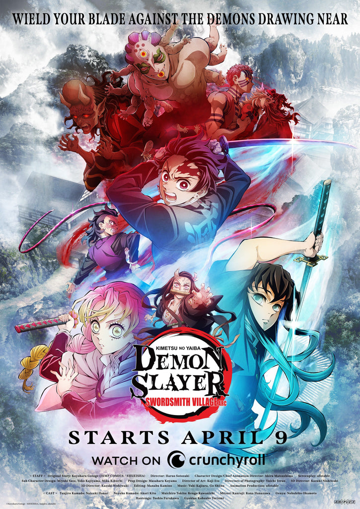 Premium Demon Slayer Anime A2 Size Posters