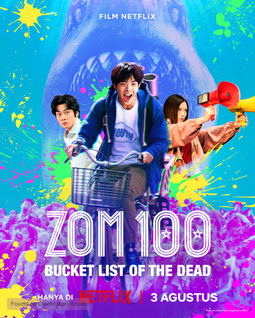 Zom 100: Bucket List of the Dead A2 Movie Poster-Pixie Posters