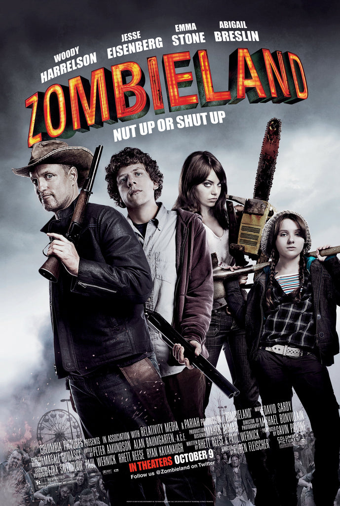 Premium Zombieland A2 Size Movie Poster
